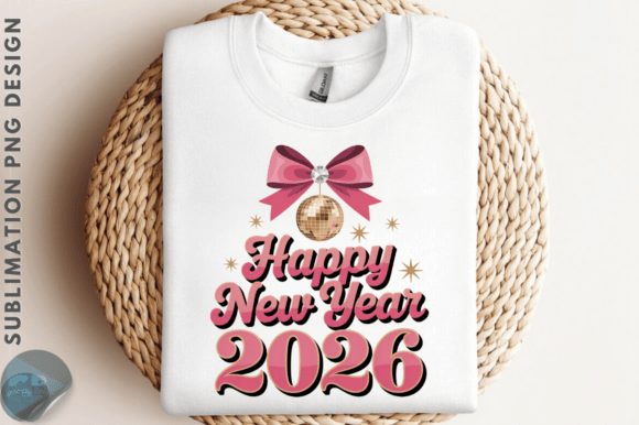 Download Coquette Glitter Happy New Year PNG - Premium Bundle