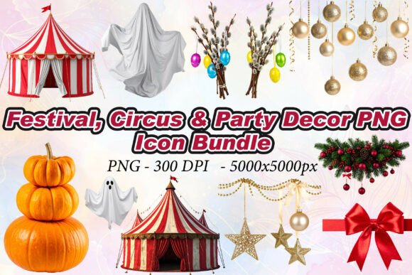 Download Festival, Circus &amp; Party Decor PNG - Party decor png Collection