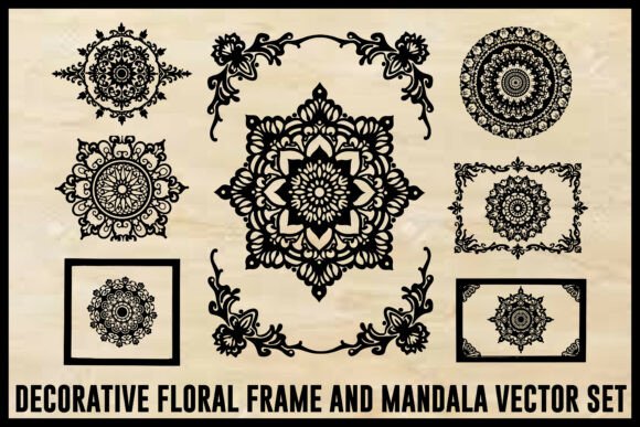 Download Vintage Floral Laser Cut Ornamental Fram - Laser Collection