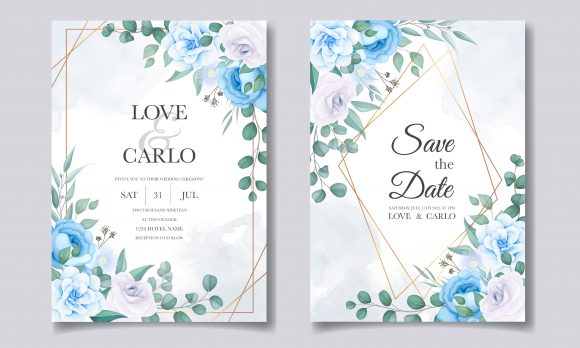 Download Vintage Wedding Invitation Floral Design - Wedding invitation floral design Collection