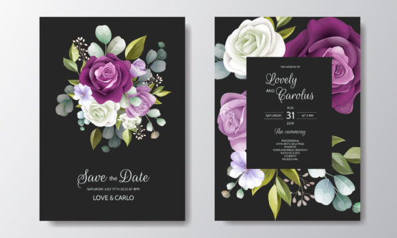 Download Wedding Invitation Floral Design - Wedding invitation floral design Collection